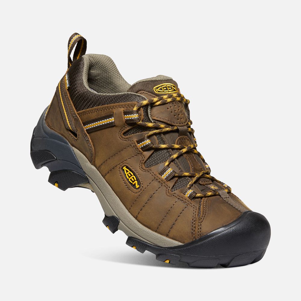 Zapatos de Seguridad Keen Mexico Marrom - Hombre Targhee Ii Waterproof - NE9465231